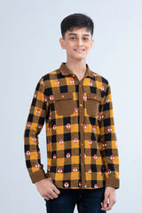 Junior Boys Casual Shirt (10-14 Years) - Marvel