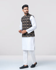 Regular Fit Patterned Waistcoat