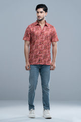 Regular Fit Printed Casual Shirt