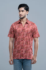 Regular Fit Printed Casual Shirt