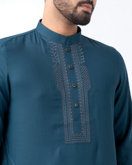 Regular Fit Embroidered Formal Panjabi