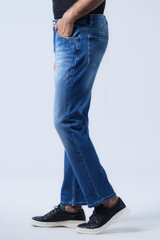 Straight fit Blue Jeans