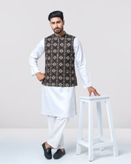 Regular Fit Patterned Waistcoat