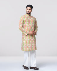 Regular Fit Printed Panjabi