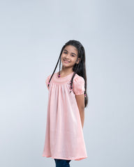 Princess Embroidered Smocked Fancy Ethnic Top (2-4 Years)