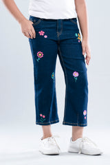 Princess Denim Bottom (6-8 Years)