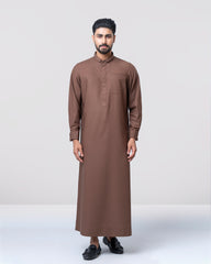 Regular Fit Blended Fabric Formal Thobe