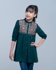 Princess Embroidered Ethnic Frock (2-4 Years)