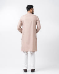Regular Fit Embroidered Semi-Formal Panjabi