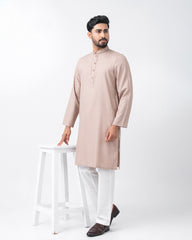 Regular Fit Embroidered Semi-Formal Panjabi