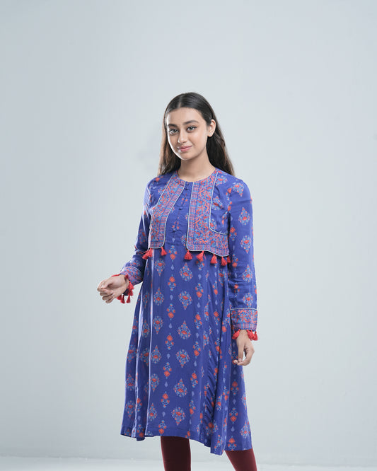 Junior Girls' Ethnic Top (10-14 Years)