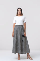 Ankle-Length Semi-Formal Ethnic Skirt