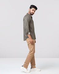 Regular Fit Printed Casual Shirt