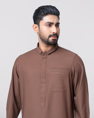 Regular Fit Blended Fabric Formal Thobe