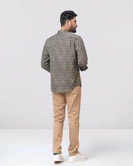 Regular Fit Printed Casual Shirt