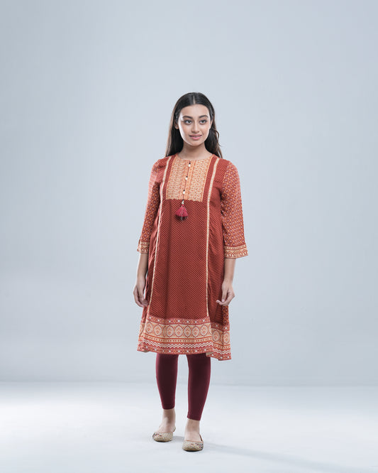 Junior Girls' Ethnic Top (10-14 Years)