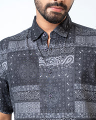 Relaxed Fit Printed Casual Shirt