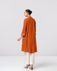 Relaxed Fit Embroidered Ethnic Kurta