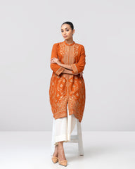 Relaxed Fit Embroidered Ethnic Kurta