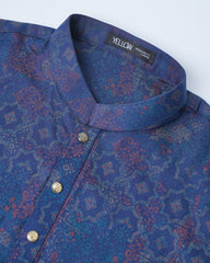 Regular Fit Embroidered Semi-Formal Panjabi