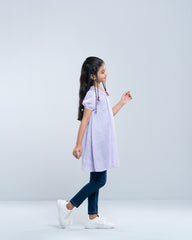 Princess Embroidered Smocked Fancy Ethnic Top (6-8 Years)