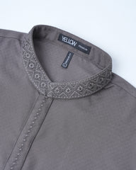 Regular Fit Embroidered Semi-Formal Panjabi