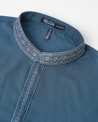 Regular Fit Embroidered Semi-Formal Panjabi