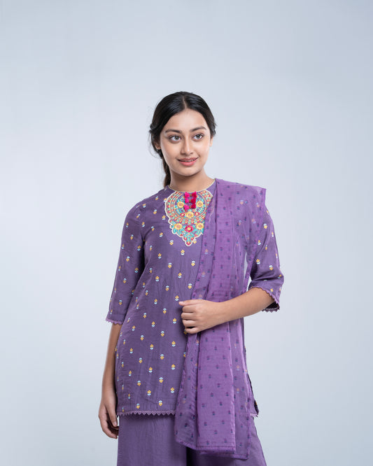 Princess Ethnic Partywear Set (10-14 Years)