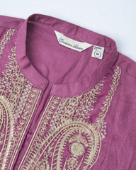 Smart Fit Printed Two-Piece Lawn with Silk Dupatta