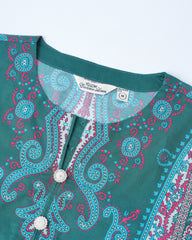 Relaxed Fit Printed Lawn Kurta