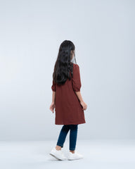 Princess Modal Embroidered Ethnic Kurti (6-8 Years)