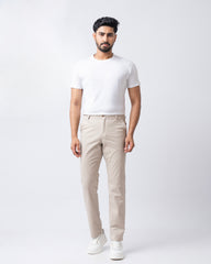 Regular Fit Solid Chinos