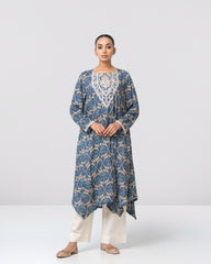 Smart Fit Embroidered One-Piece Ethnic Kurta