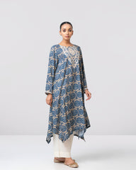 Smart Fit Embroidered One-Piece Ethnic Kurta