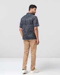 Relaxed Fit Printed Casual Shirt