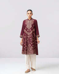 Relaxed Fit Embroidered Ethnic Kurta
