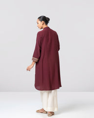 Relaxed Fit Embroidered Ethnic Kurta