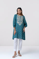 Smart Fit Embroidered Viscose Ethnic Kurti