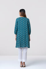 Smart Fit Embroidered Viscose Ethnic Kurti