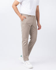 Regular Fit Solid Chinos