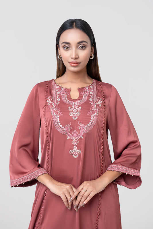 Smart Fit Embroidered Ethnic Kurta