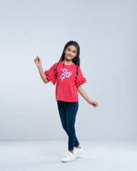Girls' T-Shirt (6-8 Years)