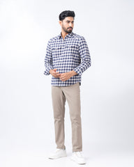 Regular Fit Check Casual Shirt