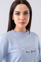Regular Fit Cotton Terry Sweatshirt