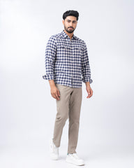 Regular Fit Check Casual Shirt