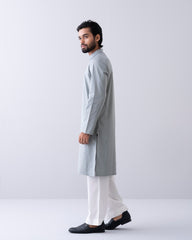 Regular Fit Embroidered Semi-Formal Panjabi