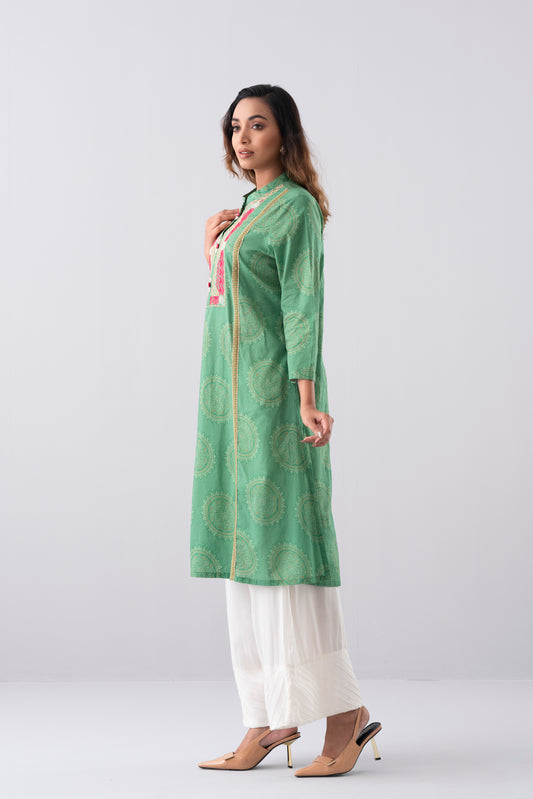 Relaxed Fit Ethnic Kurta