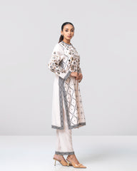 Smart Fit Embroidered Two-Piece Ethnic Set