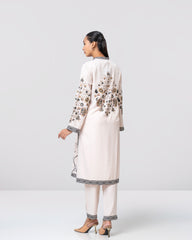 Smart Fit Embroidered Two-Piece Ethnic Set