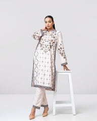 Smart Fit Embroidered Two-Piece Ethnic Set